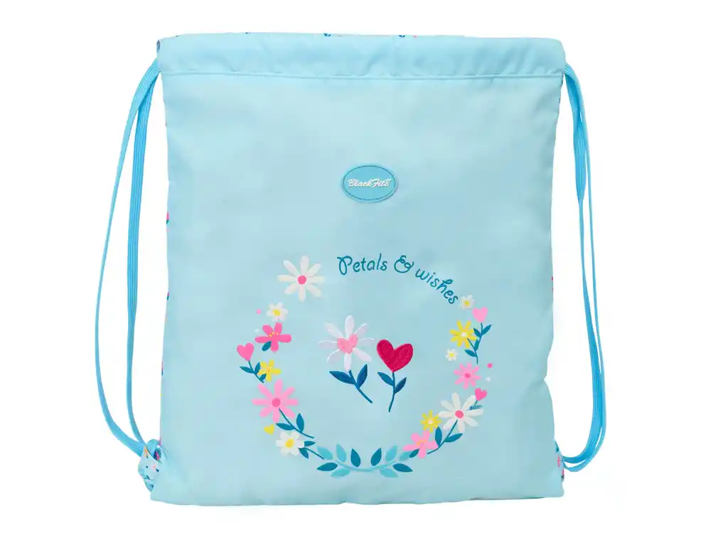 Saco plano safta blackfit8 petalos 400x350x10 mm