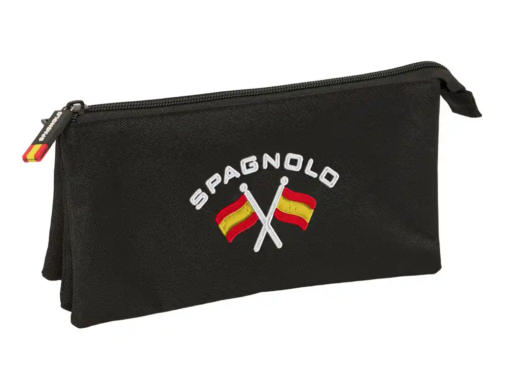 Bolso escolar portatodo safta triple spagnolo basic 120x220x30 mm