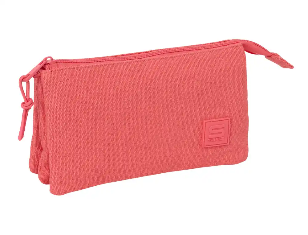 Bolso escolar portatodo safta triple basics 120x220x30 mm