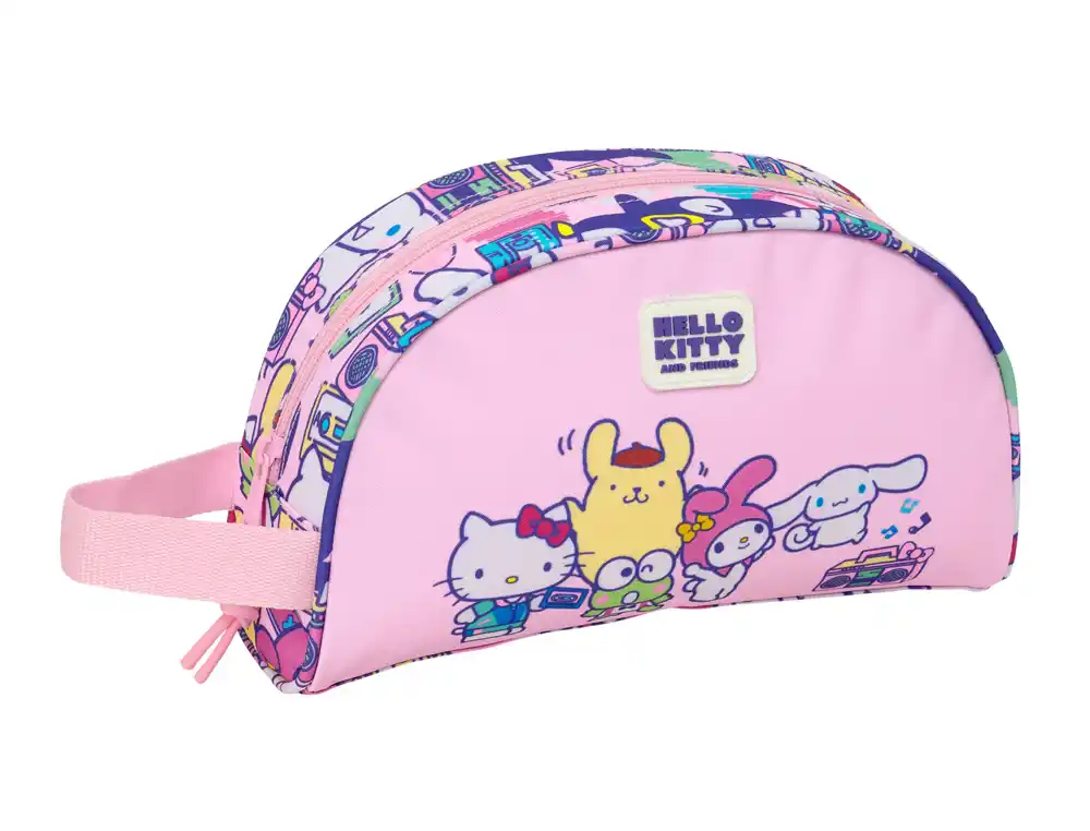 Neceser adaptable a carro safta hello kitty & friends 160x260x90 mm