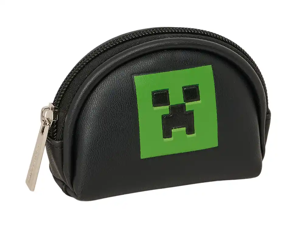 Monedero safta xs minecraft pu 70x95x30x mm