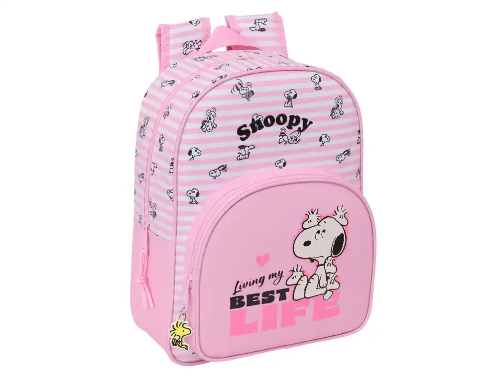 Mochila infantil adaptable a carro safta snoopy 340x260x110 mm