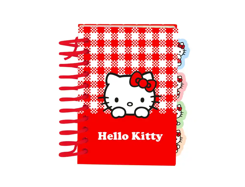 Bloc de notas safta a7 hello kitty stationery