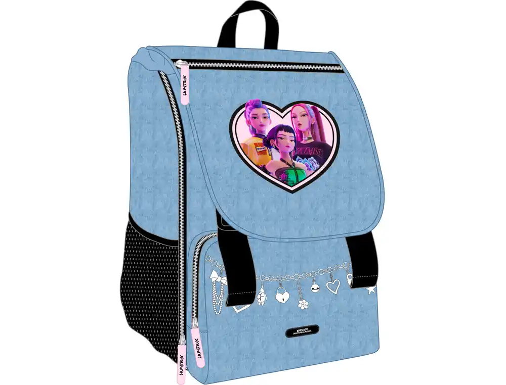 Mochila safta extensible k-pop demon hunters x 410x185x150 mm