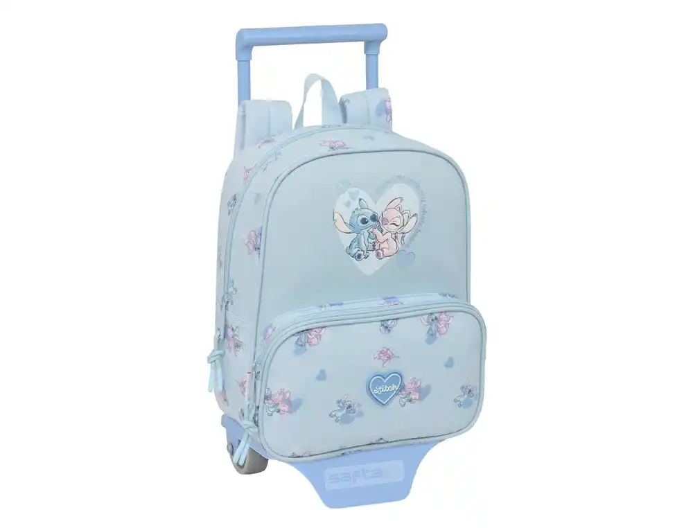 Mochila 232 safta bolsillos frontales + carro 805 stitch 270x220x100 mm