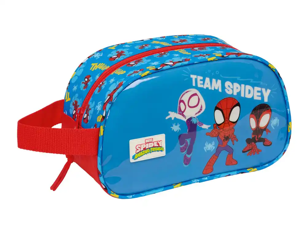 Neceser safta con asa adaptable a carro spidey 150x260x120 mm