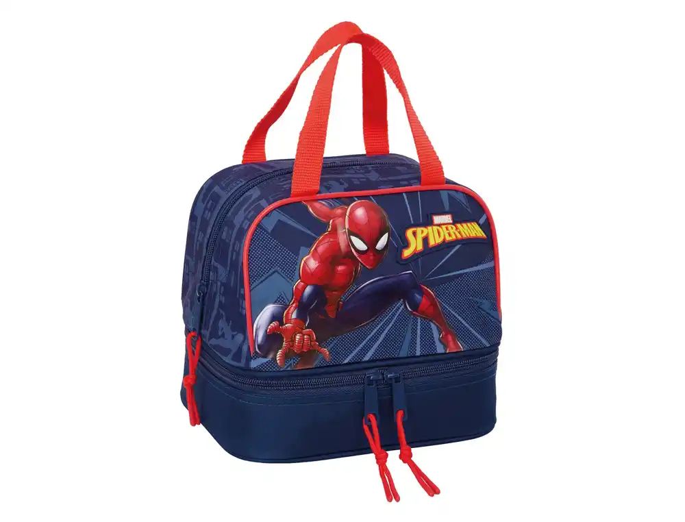 Portameriendas safta spider man 200x200x150 mm