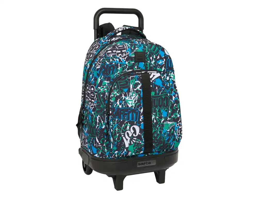 Mochila safta grande con ruedas compact extraible graffiti 450x330x220 mm