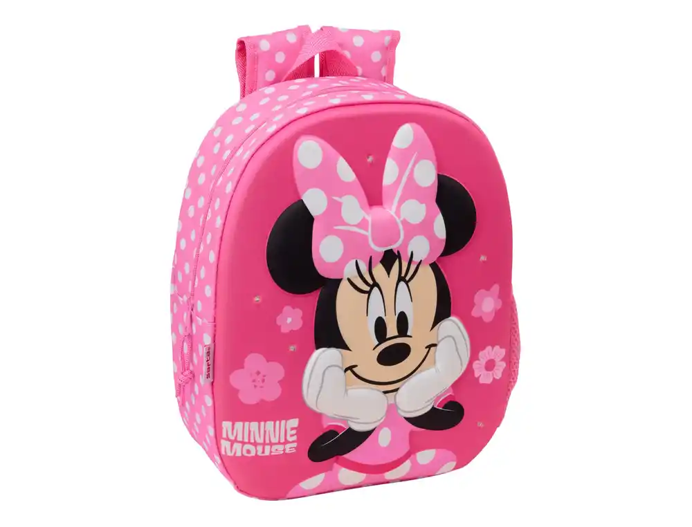 Mochila 3d safta con led minnie mouse 330x270x100 mm
