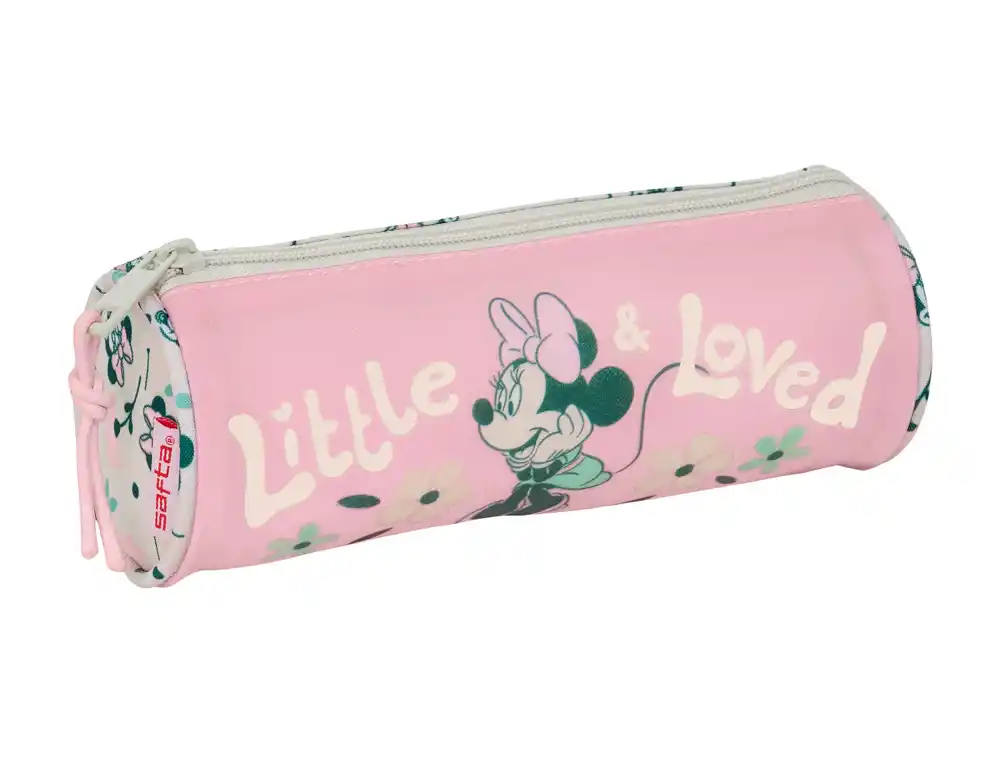 Bolso escolar portatodo safta redondo minnie mouse minty 70x220x70 mm