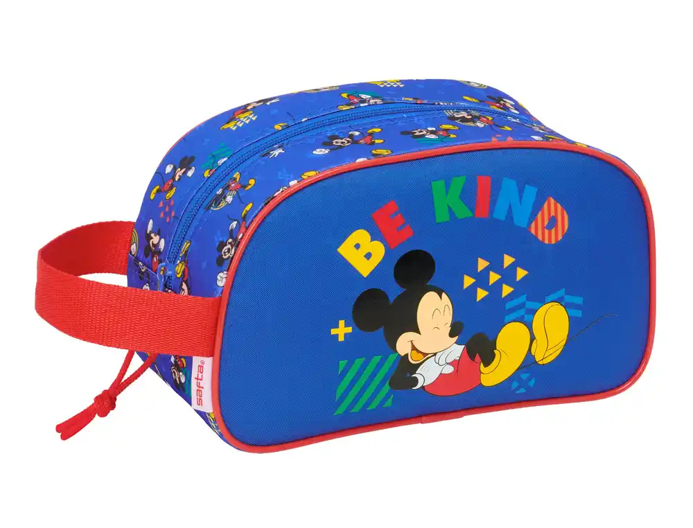 Neceser safta con asa adaptable a carro mickey mouse today 150x260x120 mm