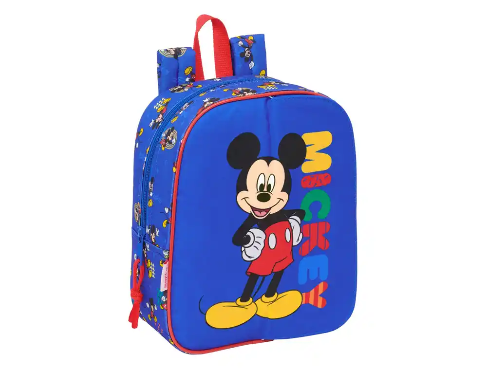 Mochila safta guarderia bolsillos adaptable a carro mickey mouse today 270x220x100 mm