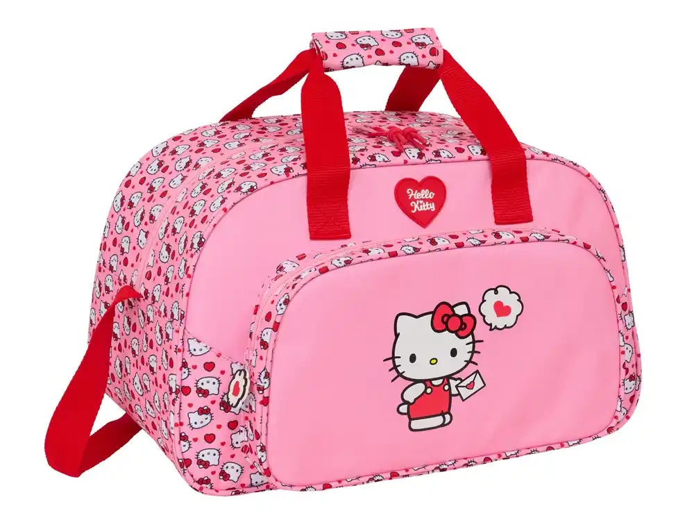 Bolsa de deporte safta hello kitty 240x400x230 mm