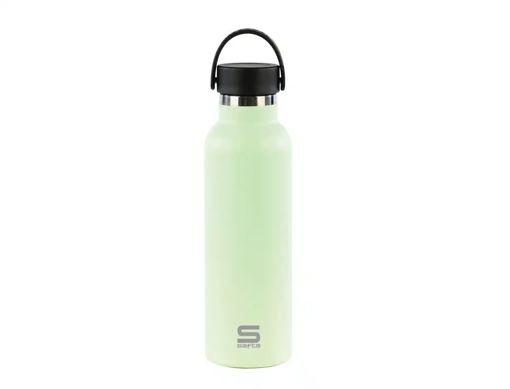 Botella termo safta exterior goma 600 ml