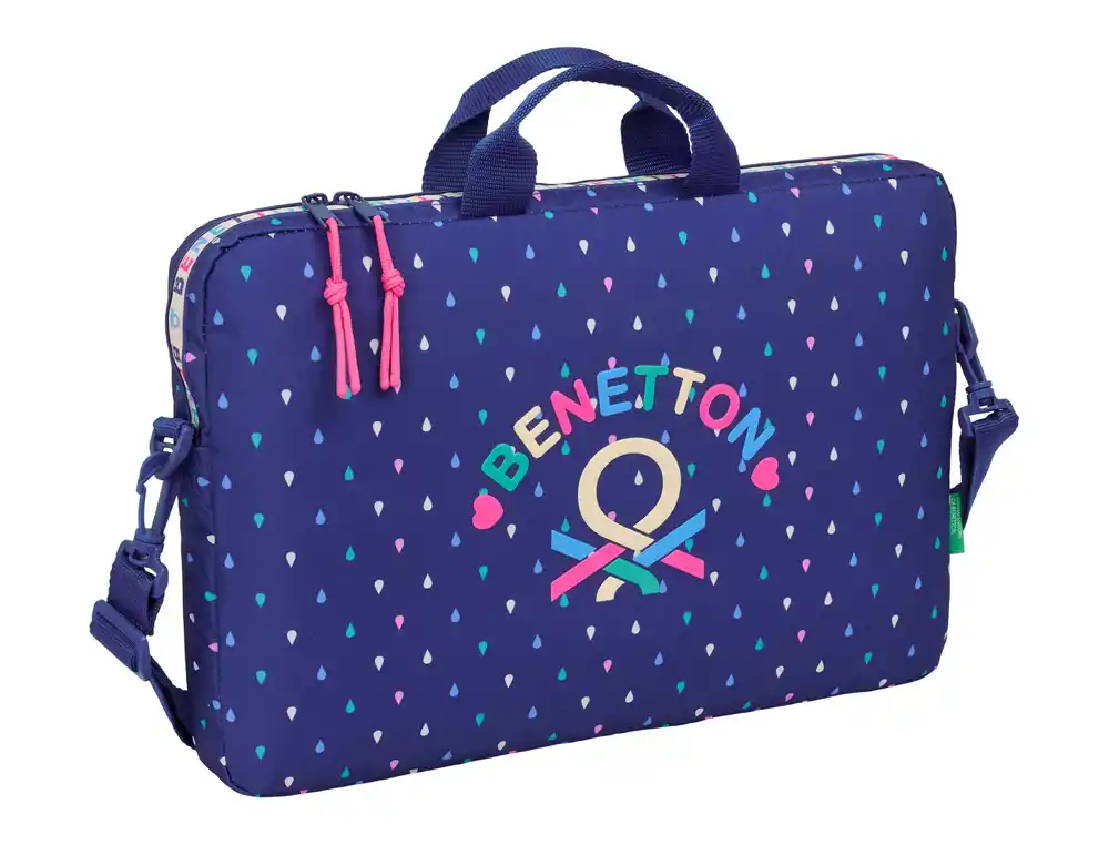 Funda para portatil 15,6\" safta benetton drop 270x400x40 mm