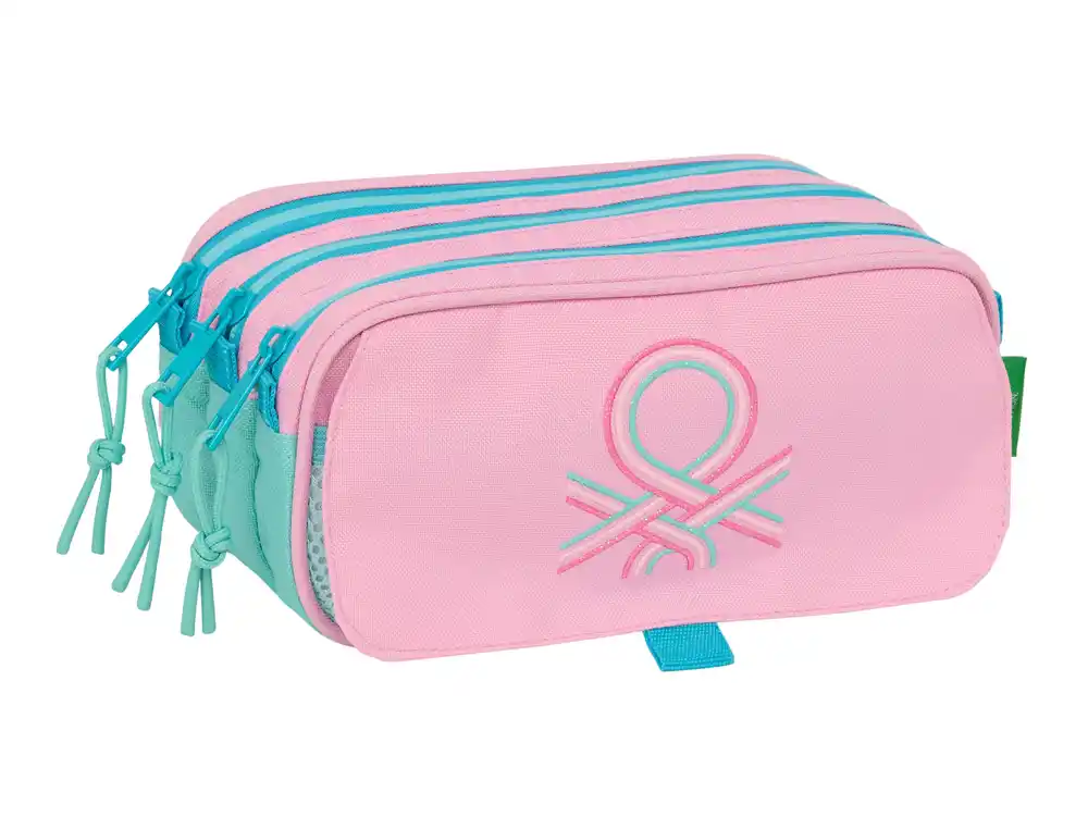 Bolso escolar portatodo safta triple big benetton dolce 100x215x80 mm
