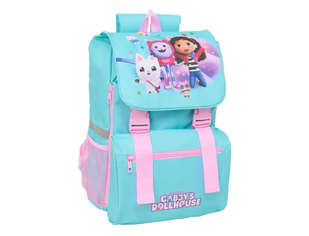 Mochila safta extensible gabby's dollhouse 410x185x150 mm