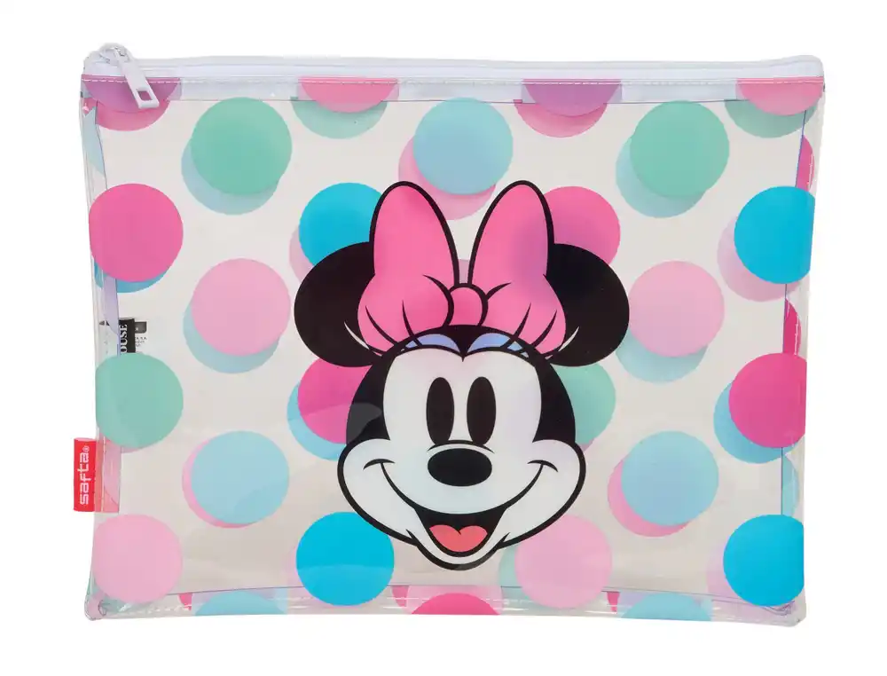 Bolso de verano safta minnie mouse beach 230x300 mm