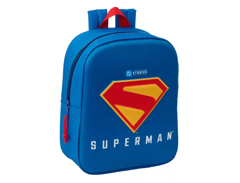 Mochila safta guarderia 3d superman 270x220x100 mm