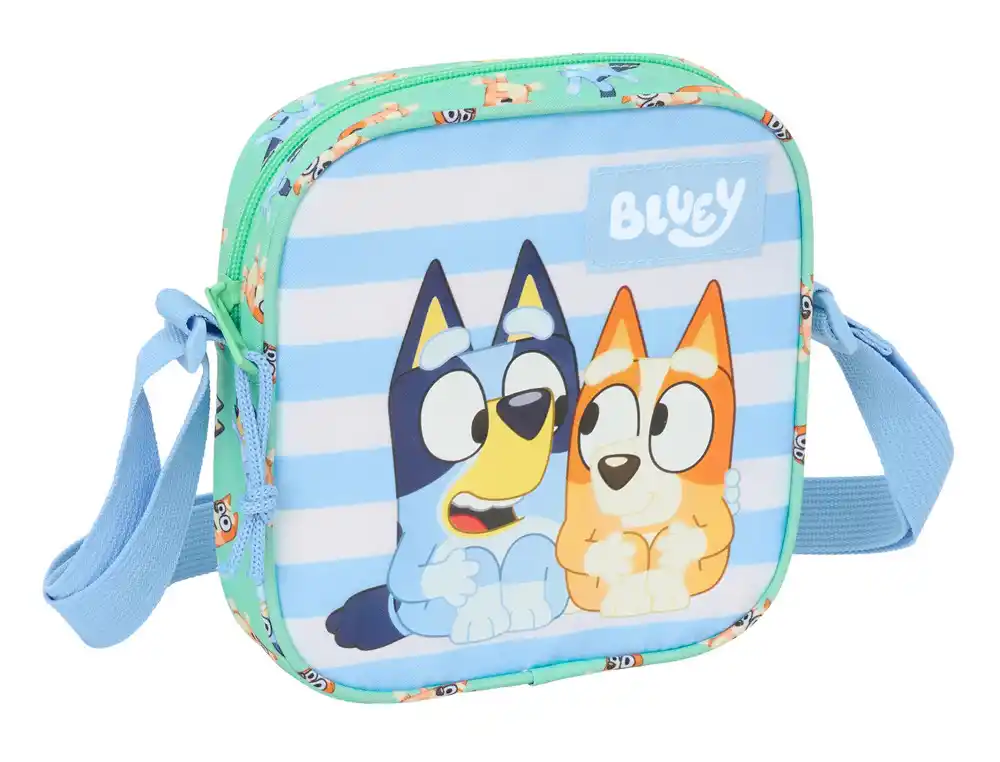 Bolsito bandolera safta bluey sisters 180x160x40 mm