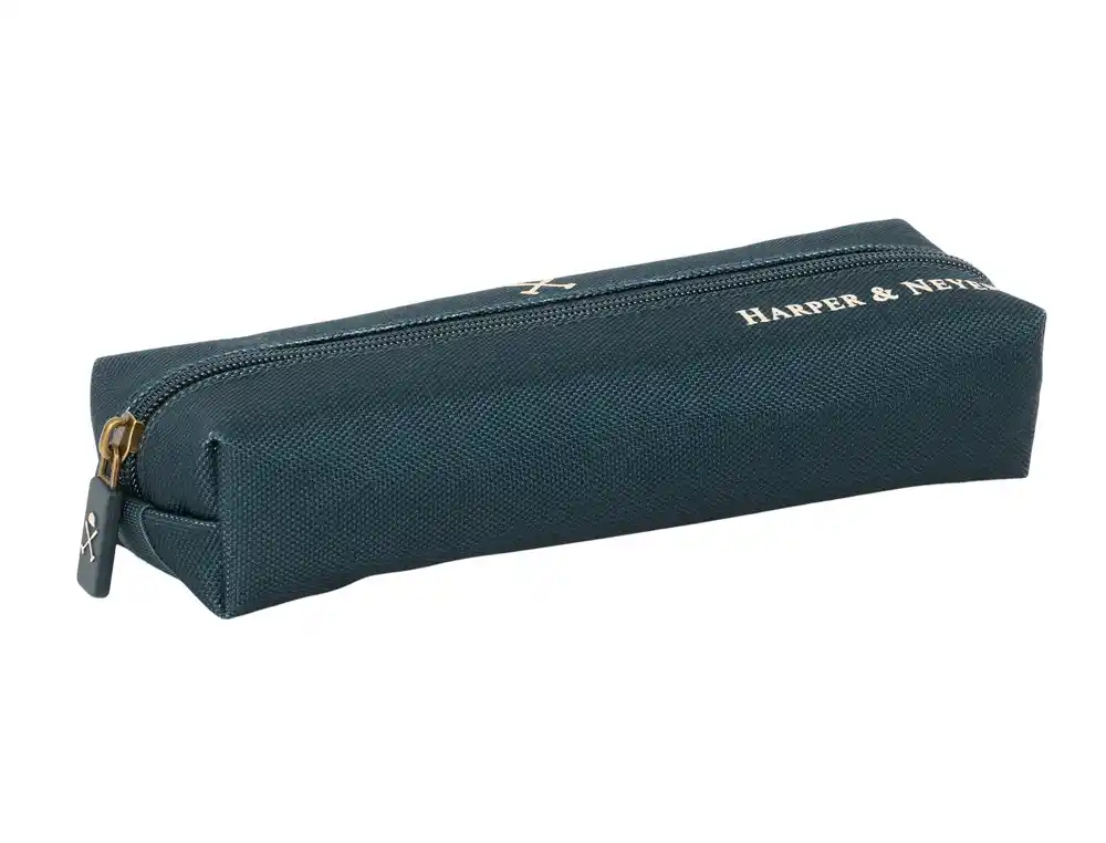 Bolso escolar portatodo safta rectangular con goma elastica 22cm harper & neyer 40x220x70 mm
