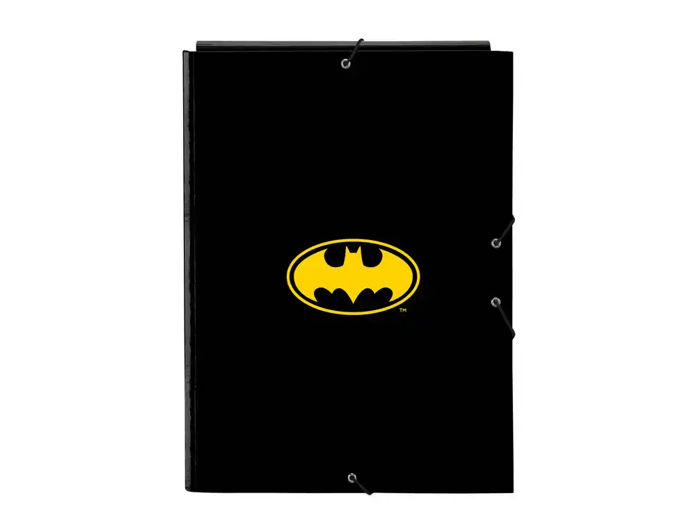 Carpeta carton folio gomas solapas safta batman game over
