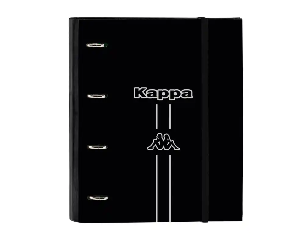 Carpeta con recambio safta din a4 cuadro 5 mm con goma y 5 separadores kappa dark
