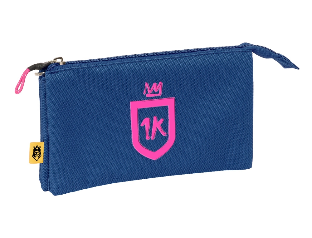 Bolso escolar portatodo safta triple kings league 1k 120x220x30 mm