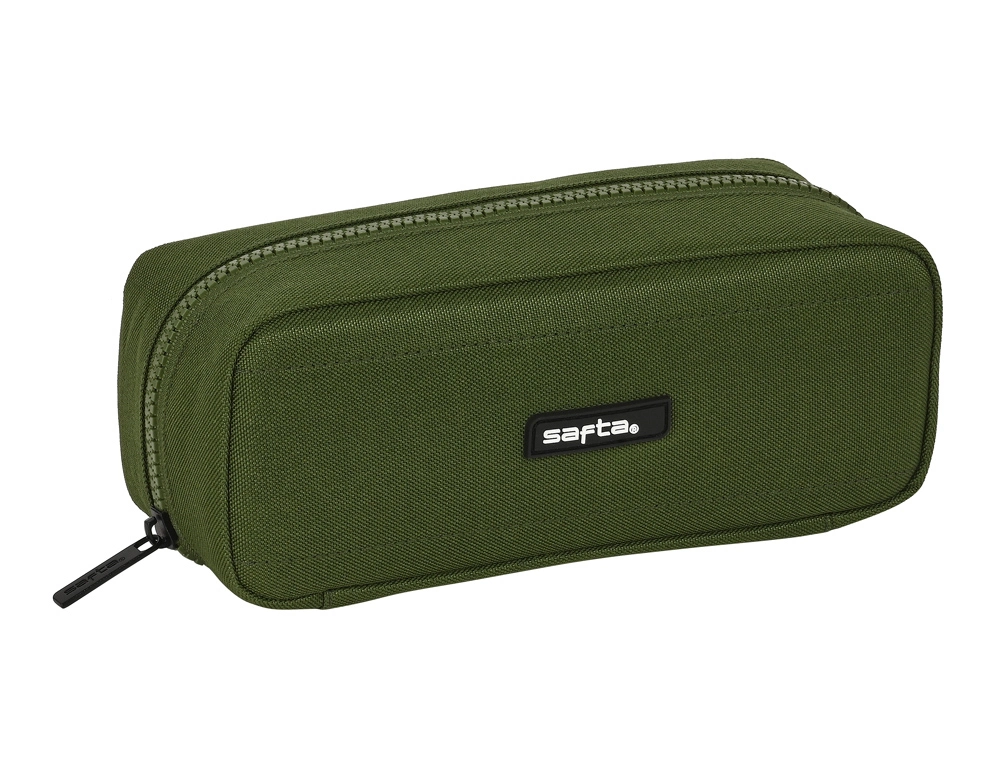 Bolso escolar portatodo safta con fuelle dark forest 80x210x80 mm
