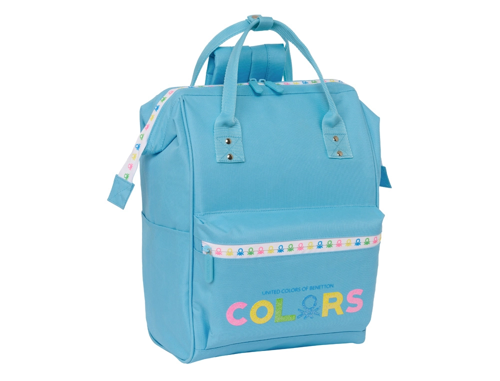 Mochila safta con asas para portatil 13\" benetton spring 190x270x400 mm