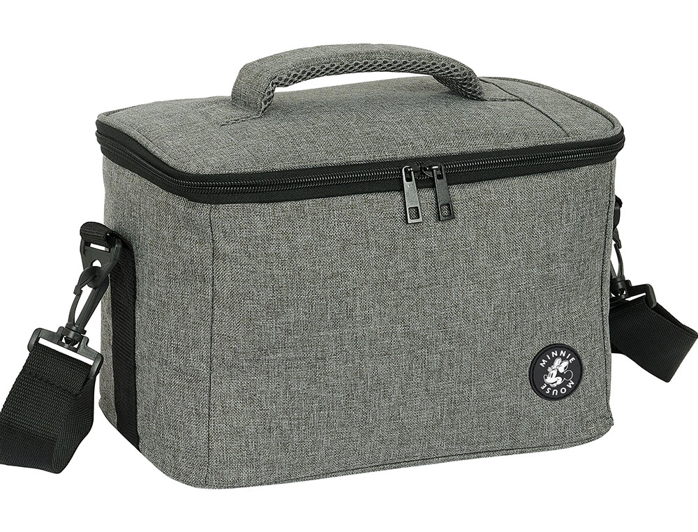 Nevera safta cuadrada waterproof minnie mouse grey 180x290x190 mm