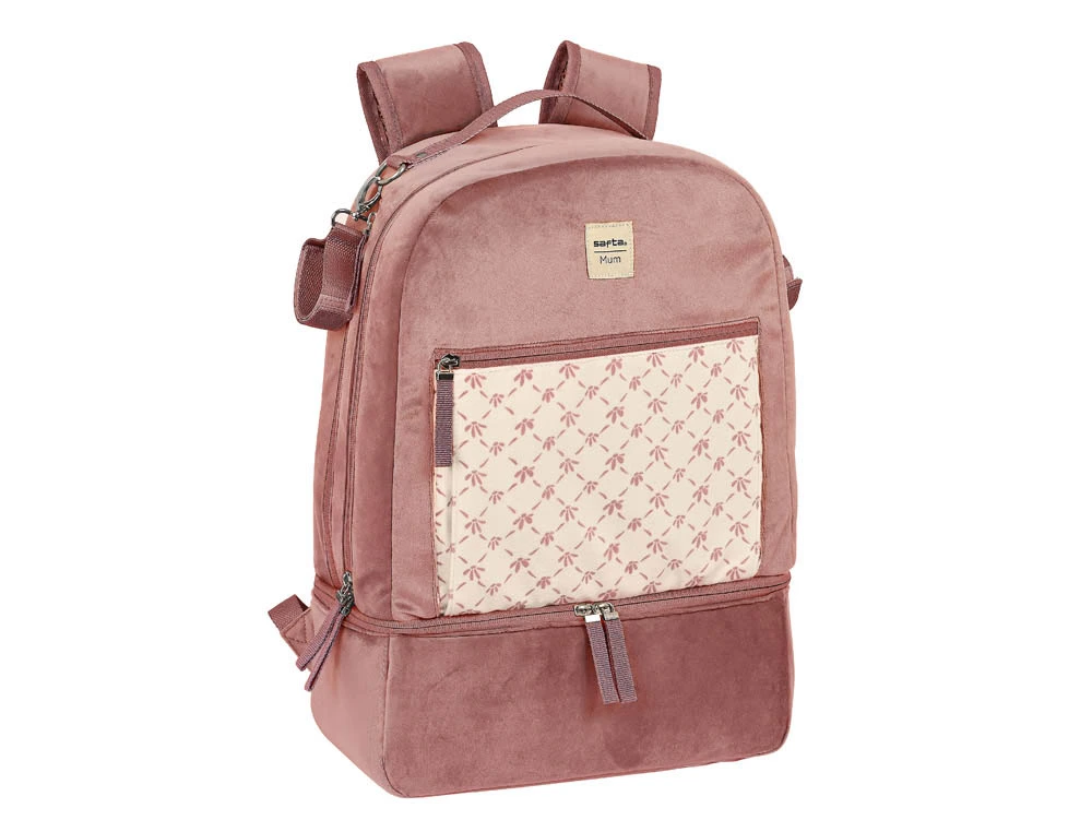 Mochila escolar safta safta accesorios bebe marsala accesorios bebe 300x150x430 mm