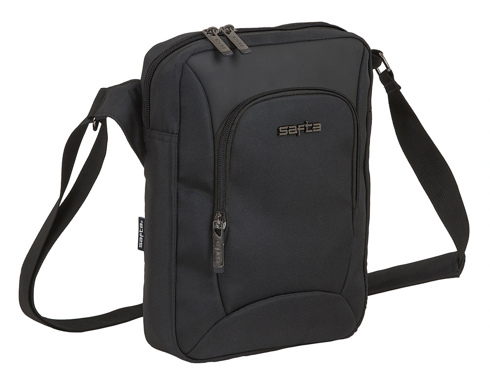 Cartera escolar safta safta \"business\" bandolera tablet 10,6\" 220x60x290 mm