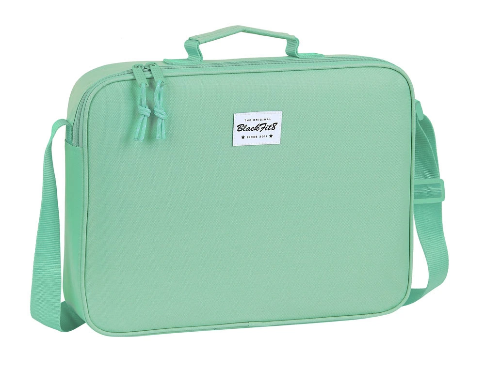 Cartera escolar safta blackfit8 \"turquesa\" extraescolares 380x60x280 mm