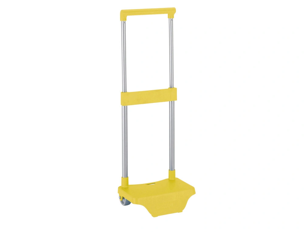 Carro escolar safta portamochila pequeño amarillo