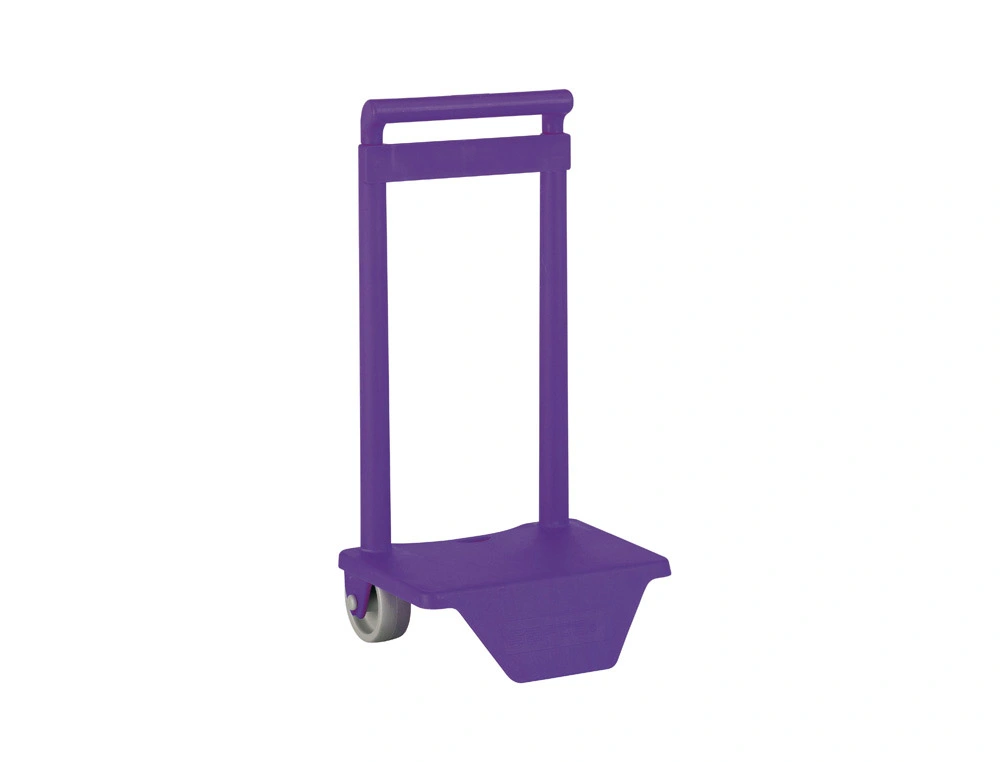 Carro escolar safta portamochila guarderia morado