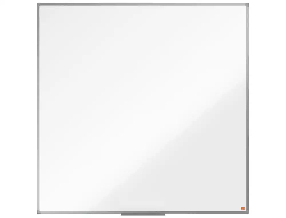Pizarra blanca nobo essence melamina blanco 1200x1200 mm