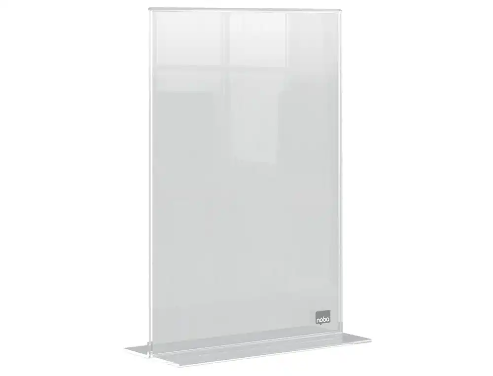 [251348] Portaposter nobo sobremesa acrilico transparente din a5