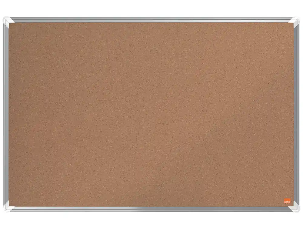 Tablero de anuncios nobo ecolabel premium plus corcho 900x600 mm