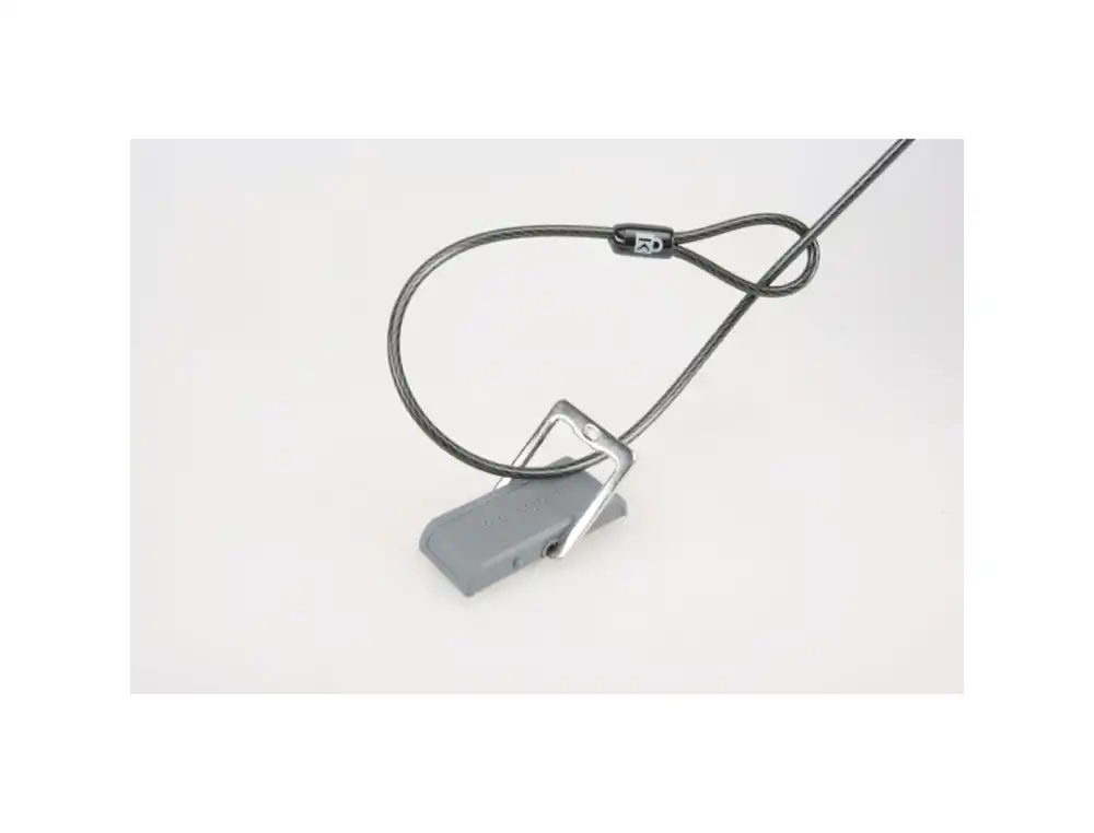 Punto de anclaje kensington con cable para montaje en escritorios