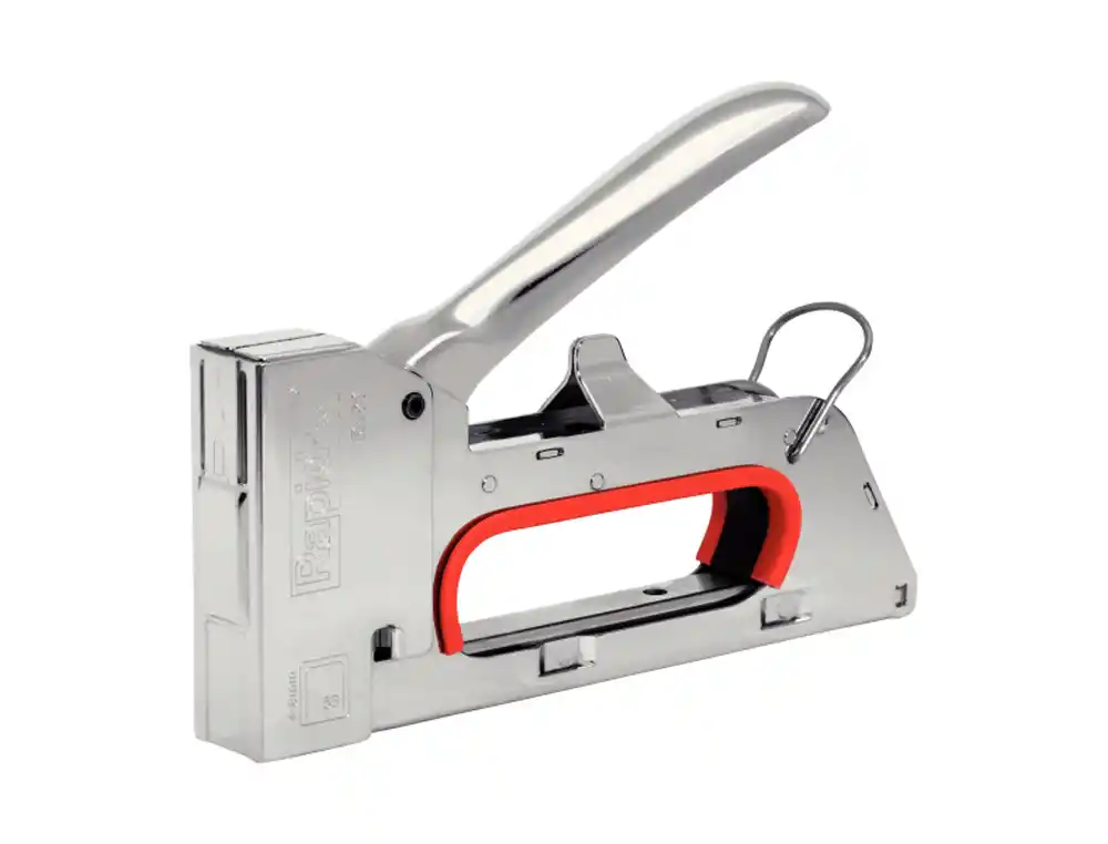 Grapadora rapid clavadora r153 cromada usa grapas n 53/4-8