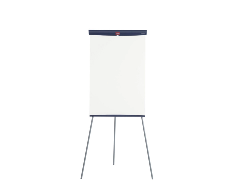Pizarra blanca nobo con tripode basic melamina 68x184x68 cm