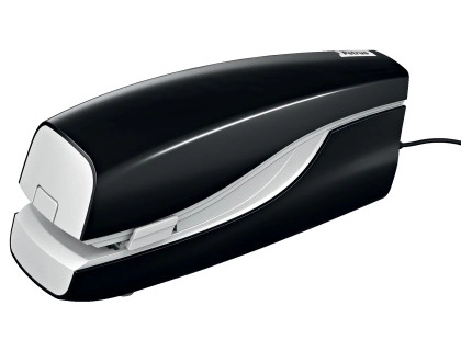 [240724] Grapadora petrus electrica e-120 contactless negro capacidad 20 hojas usa grapas 22/6 24/6 y 26/6