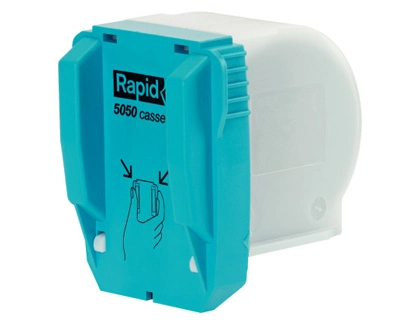 Grapas rapid para grapadora r5050e cartucho de 5000 unidades