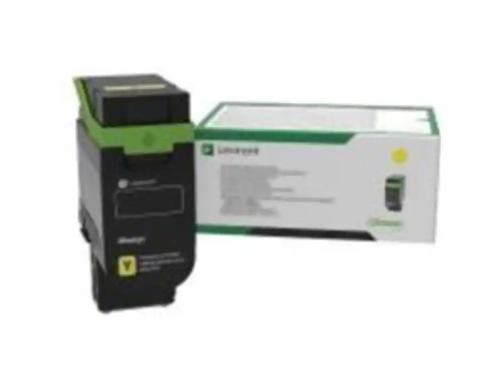 Toner lexmark 77l2hy0 retornable amarillo