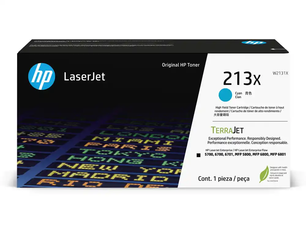 Toner hp lj n 213x cian 6.000 paginas