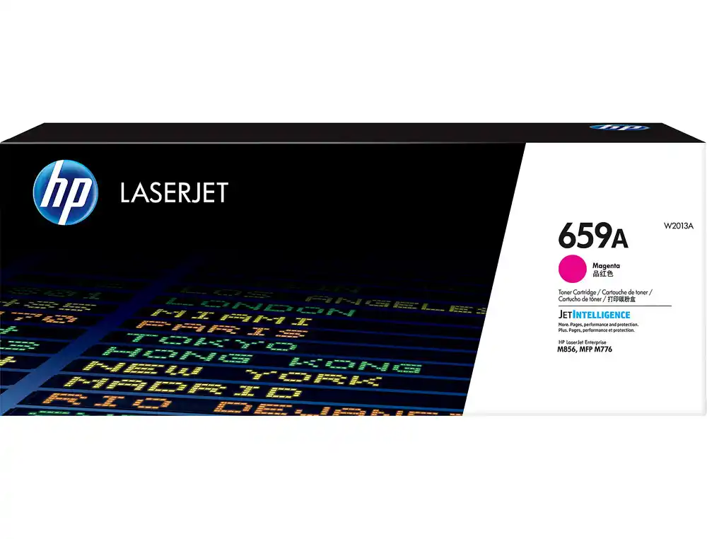 Toner hp 659a clj m856 magenta 13.000 paginas