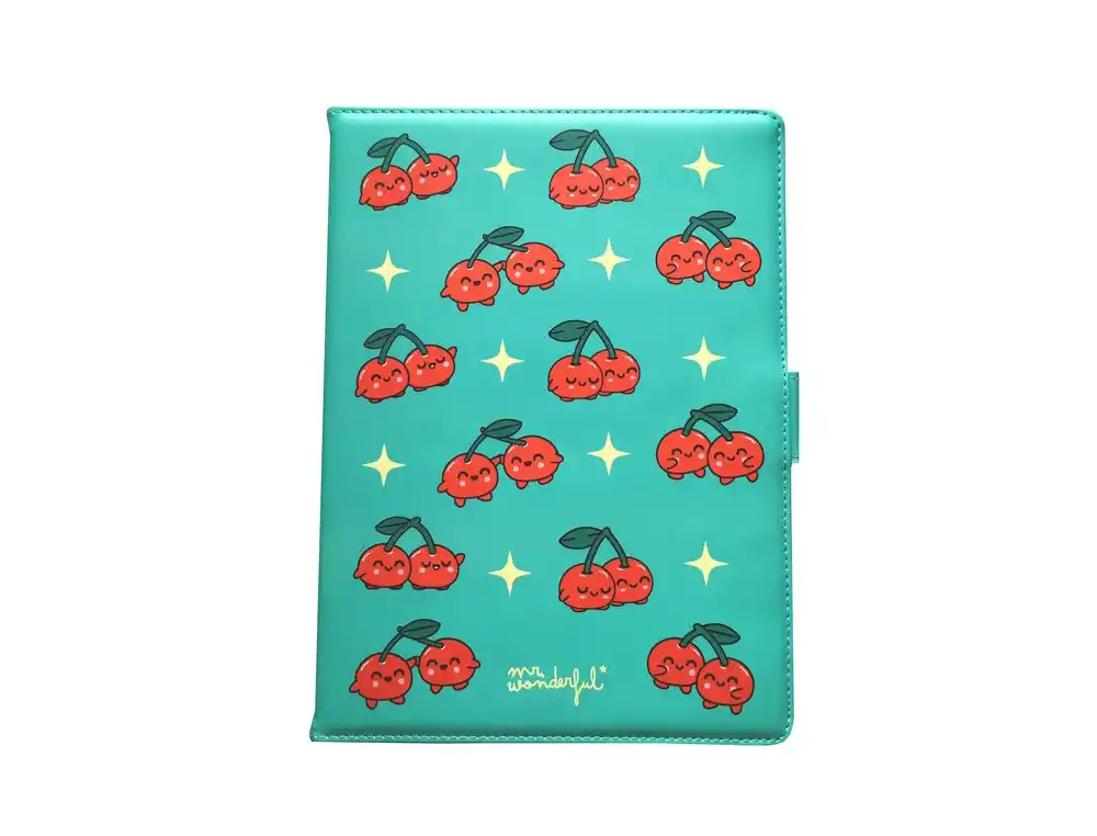 Funda para tablet wondee mr.wonderful universal cerezas