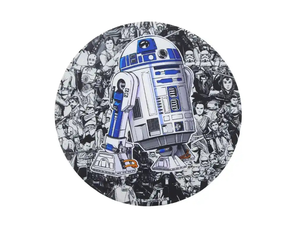 Alfombrilla de raton star wars redonda r2d2 200 mm