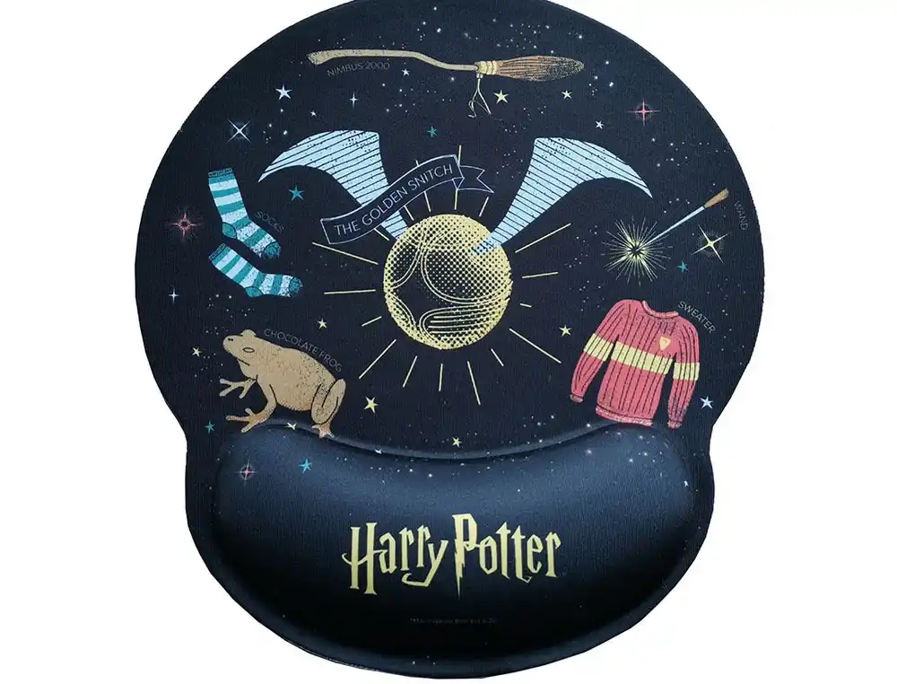 Alfombrilla de raton harry potter de gel ergonomica 250x230 mm